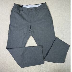 NWT Under Armour Men 36 x 30 Gray Storm Pants Water Resistant Performance Pants